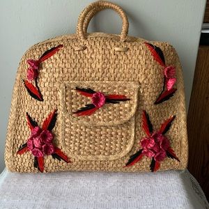 Vintage Straw Bag